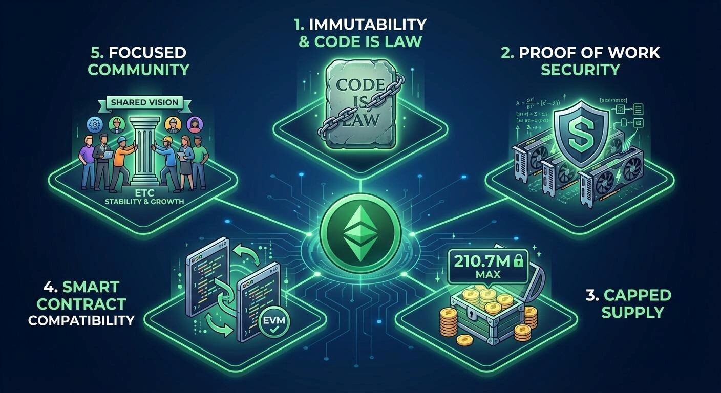 ۵ نکته‌ای که باید قبل از خرید اتریوم کلاسیک (ETC) بدانید