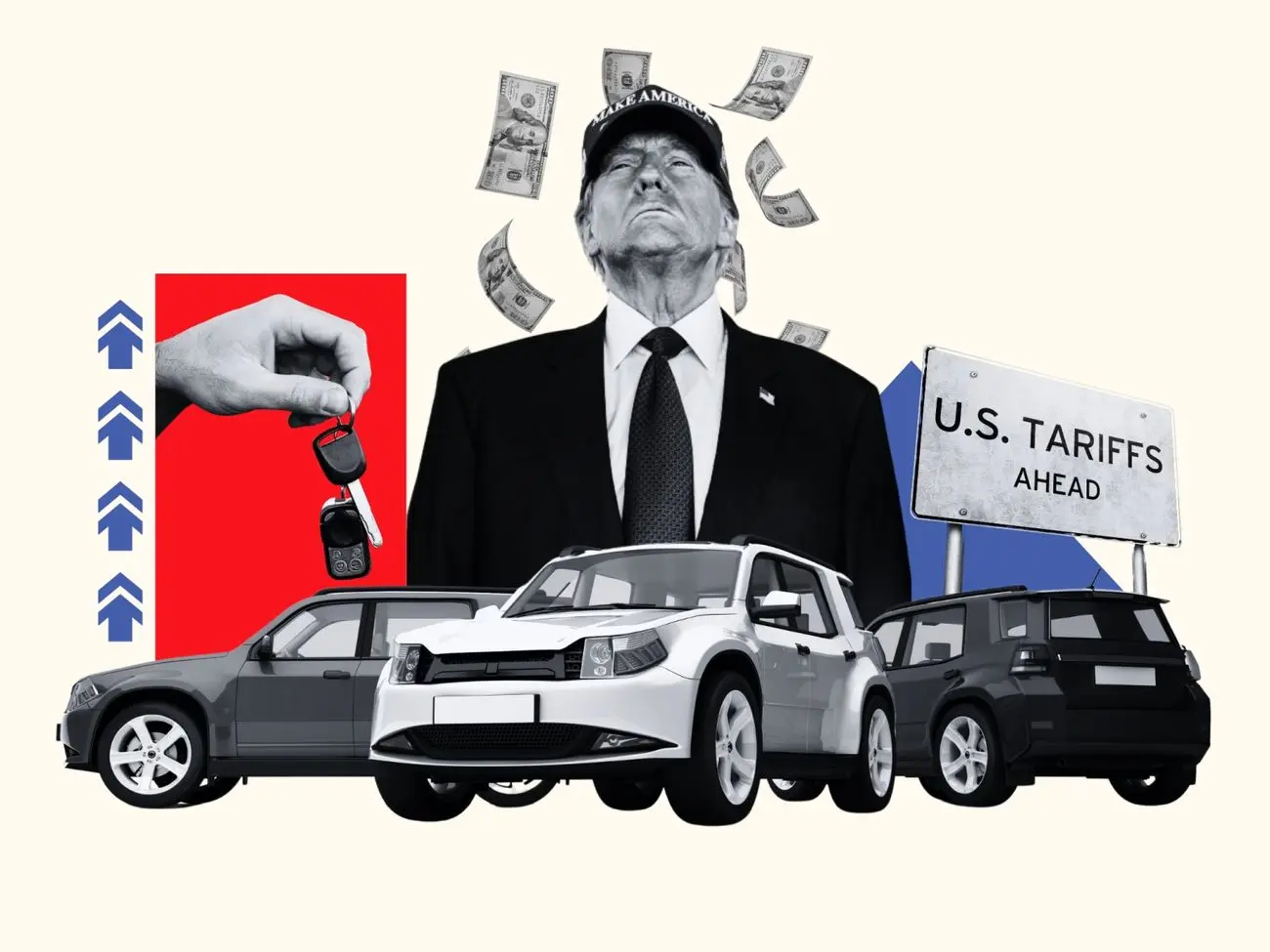 تقلب خودرویی ترامپ به چین در رقابت با اروپا