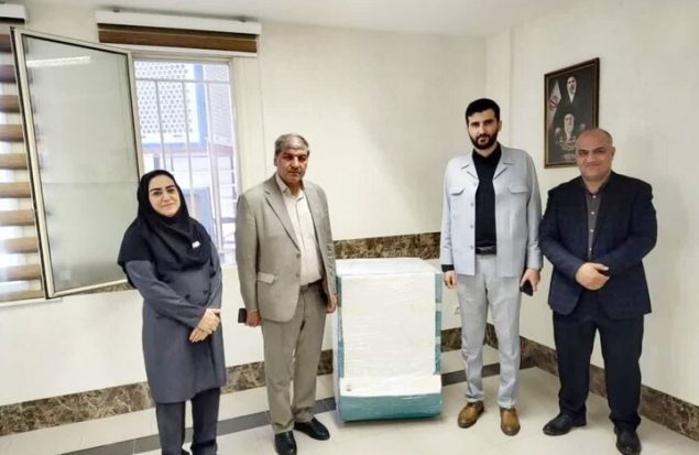 اهدای دستگاه ۲ میلیارد ریالی خیر به بیمارستان هشتگرد