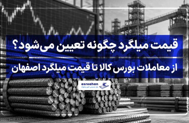 قیمت میلگرد چگونه تعیین می‌شود؟ از معاملات بورس کالا تا قیمت میلگرد اصفهان