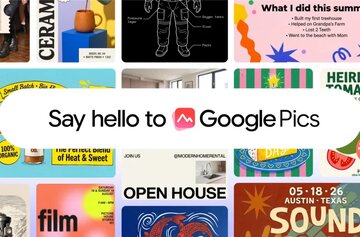 با Google Pics آسانتر از قبل پست و پوستر بسازید با Google Pics آسانتر از قبل پست و پوستر بسازید