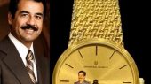 کلکسیون ساعت‌های سوئیسی سفارشی صدام حسین